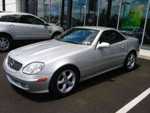 Mercedes-Benz SLK-Class SLK320 (2002)