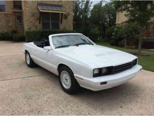 Mercury Capri ASC McLaren (1985)