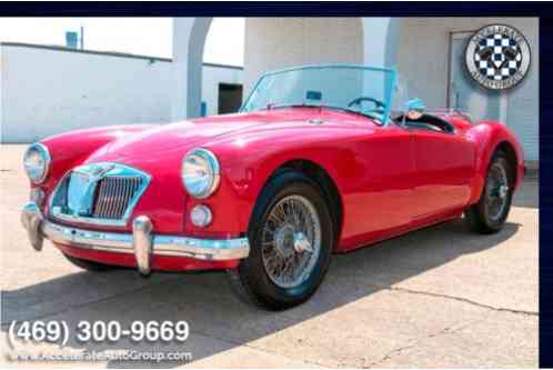 MG MGA VERY NICE, BELIEVED 11K ORIG (1962)