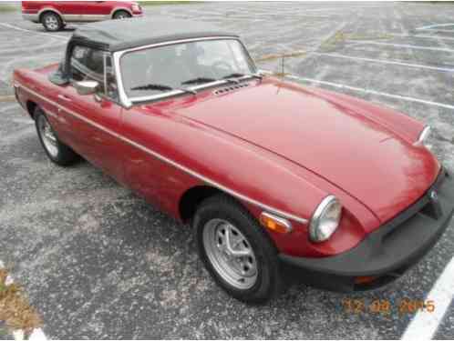 1980 MG MGB