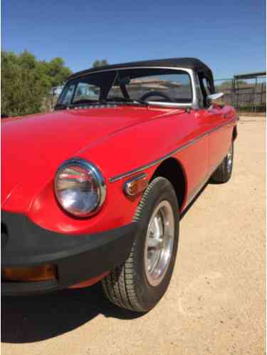 1979 MG MGB convertible