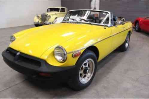 MG MGB MG MGB MK IV Convertible (1980)