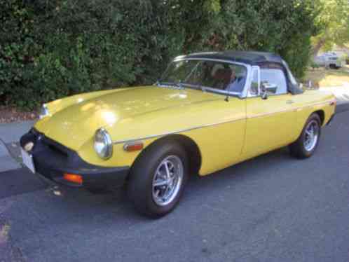 1980 MG MGB MGB