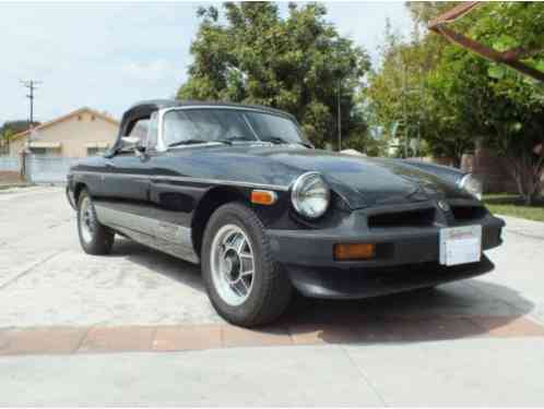 1980 MG MGB MGB