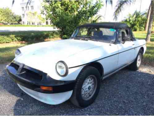 1980 MG MGB