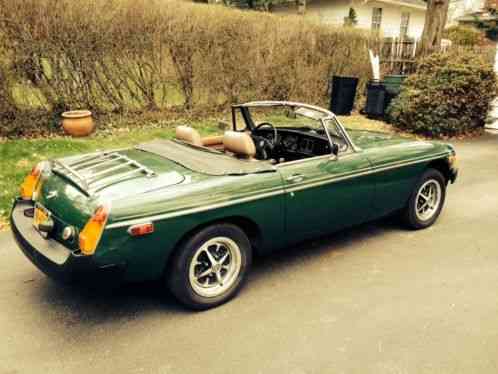 1980 MG MGB MGB Mark IV Roadster