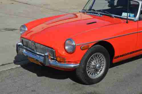 1980 MG MGB MKIII