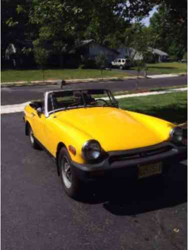 MG Midget chrome (1977)