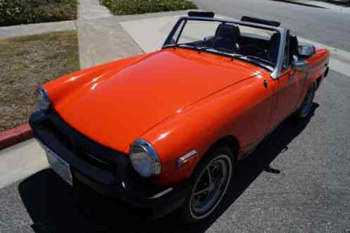 1979 MG Midget MIDGET WITH BELIEVED TO BE 20K ORIGINAL MILES!