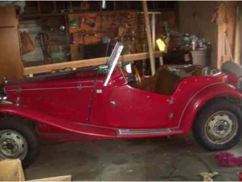 MG T-Series convertible (1954)