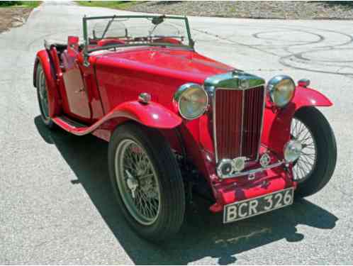 1937 MG T-Series TA
