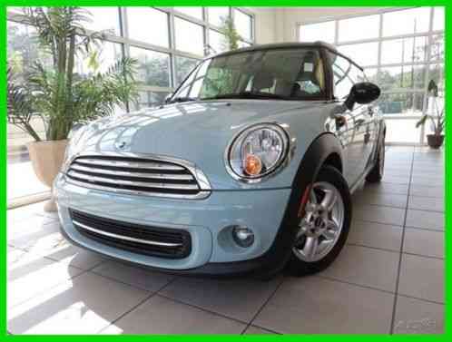 2013 Mini Clubman 2dr Cpe Clubvan