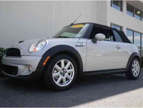 2014 Mini Convertible Cooper S Convertible w/Satellite & Bluetooth