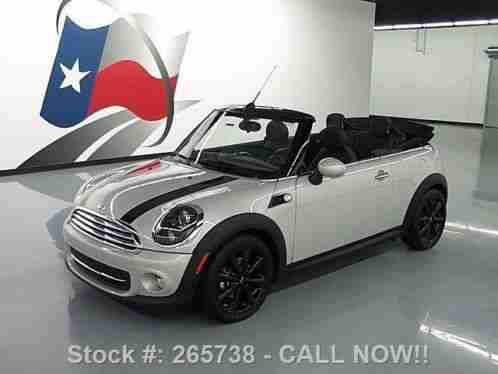 2012 Mini Cooper 2012 CONVERTIBLE 6-SPD PWR SOFT TOP 24K MI