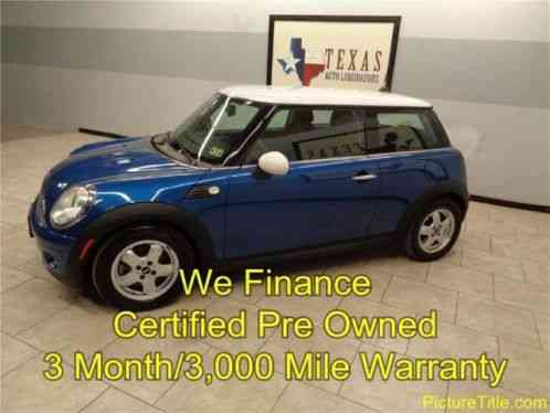 Mini Cooper 6 Speed (2009)