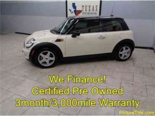 2009 Mini Cooper 6 Speed Leather