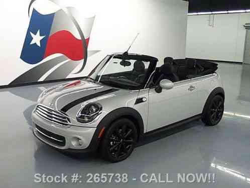 Mini Cooper CONVERTIBLE 6-SPD PWR (2012)