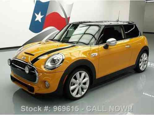 2014 Mini Cooper S 6-SPD SPORT PREMIUM PANO SUNROOF