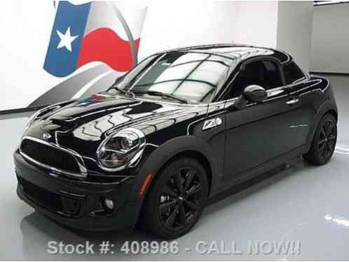 2013 Mini Cooper S 6-SPEED SPOILER XENONS ALLOYS