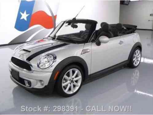 2014 Mini Cooper S CONVERTIBLE 6-SPEED HEATED SEATS