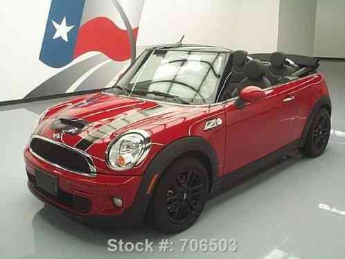 2014 Mini Cooper S CONVERTIBLE AUTO HEATED SEATS