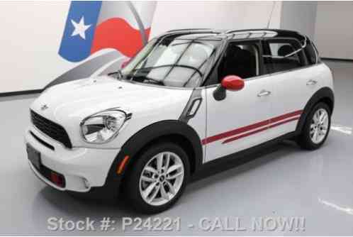 2013 Mini Cooper S COOPER S TURBO PANO SUNROOF