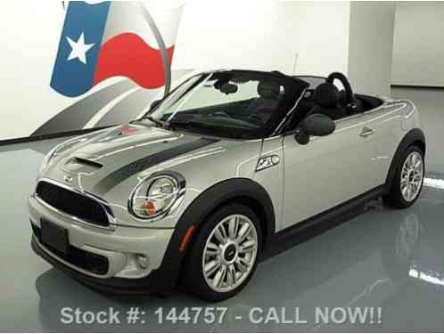 2012 Mini Cooper S ROADSTER TURBO 6-SPEED HTD SEATS