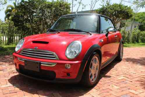 2007 Mini Cooper S Turbocharged 4-seater Sport Convertible