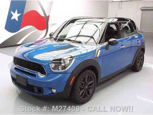 2012 Mini Countryman COOPER S 6-SPD PANO SUNROOF