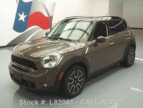 2012 Mini Countryman COOPER S TUBRO AUTO PANO ROOF