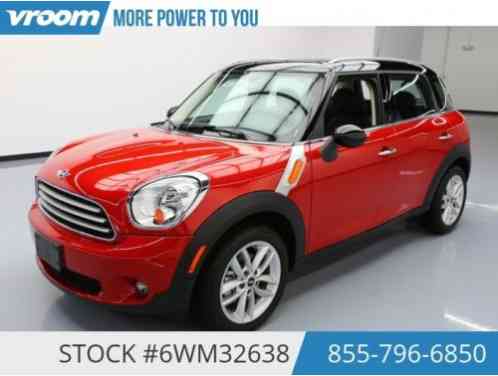 2014 Mini Countryman MANUAL BLUETOOTH CD 1 OWNER