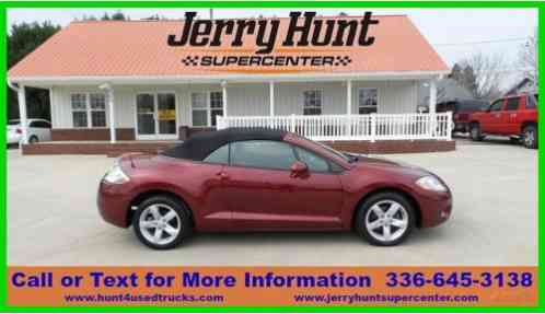 2007 Mitsubishi Eclipse 2d Convertible GS 5spd