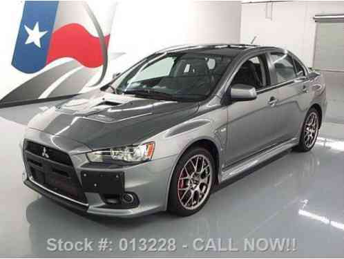 Mitsubishi Evolution MR AWD RECARO (2012)