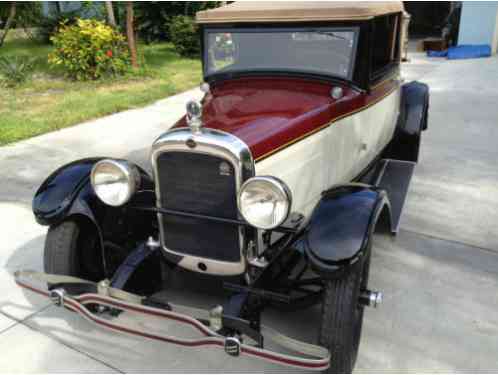 Nash 322 cabriolet (1928)