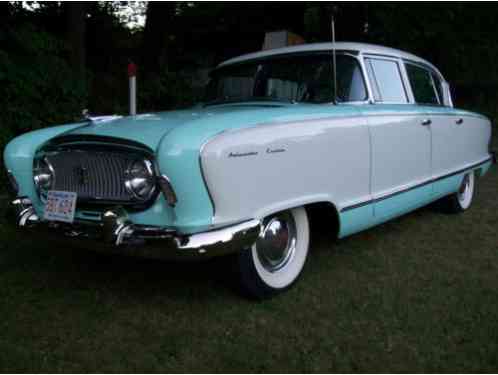 1955 Nash Ambassador Custom 4dr