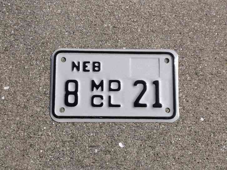 nebraska-1993-motorcycle-size-trailer-license-plate-8