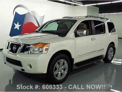 2014 Nissan Armada PLATINUM SUNROOF NAV DVD 20 WHEELS!