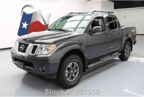 2015 Nissan Frontier PRO-4X CREW 4X4 SUNROOF NAV