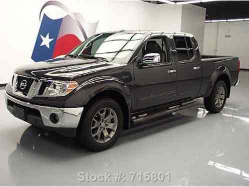 2015 Nissan Frontier SL CREW 4X4 SUNROOF LEATHER NAV