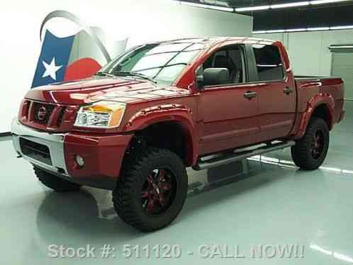 2014 Nissan Titan SV CREW 4X4 LIFT LEATHER REAR CAM