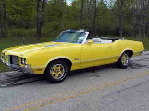 Oldsmobile 442 Custlass Convertible (1972)