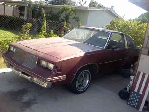 19850000 Oldsmobile Cutlass brougham