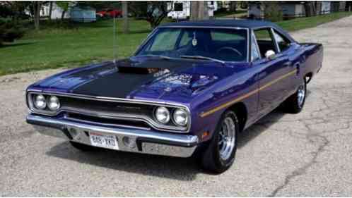 1970 Other Makes 1970 Plymouth Road Runner 440 6-Pack. Documented.