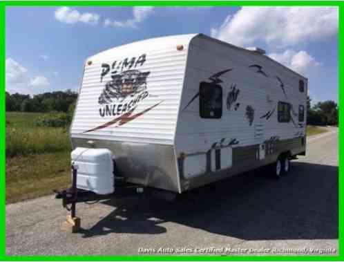 2007 FOREST RIVER PUMA POLAMINO TOY HAULER