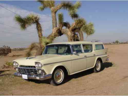 1958 Rambler station wagon