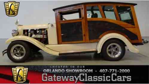 1932 International Station Wagon Woody