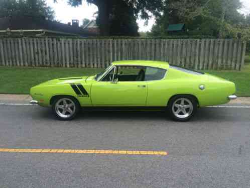 Plymouth Barracuda Fastback (1968)