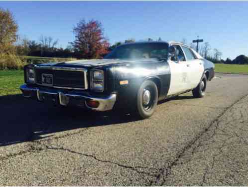 1976 Plymouth Fury Police package certified Mopar