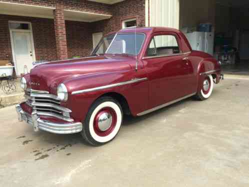 19490000 Plymouth Other business coupe