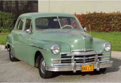 Plymouth Other Special Deluxe, One (1949)